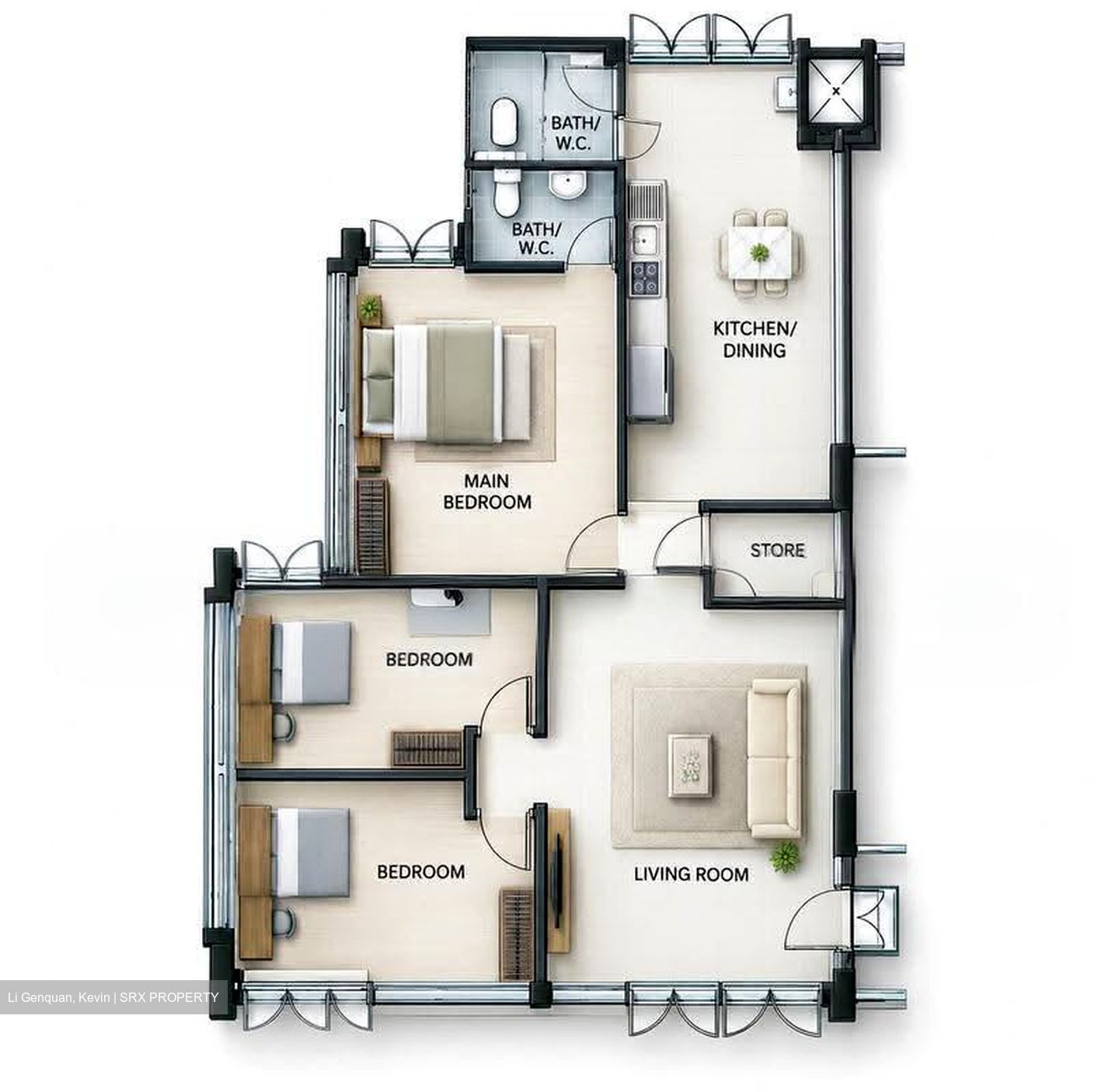 Blk 466 Hong Kah Ville (Jurong West), HDB 4 Rooms #623581641
